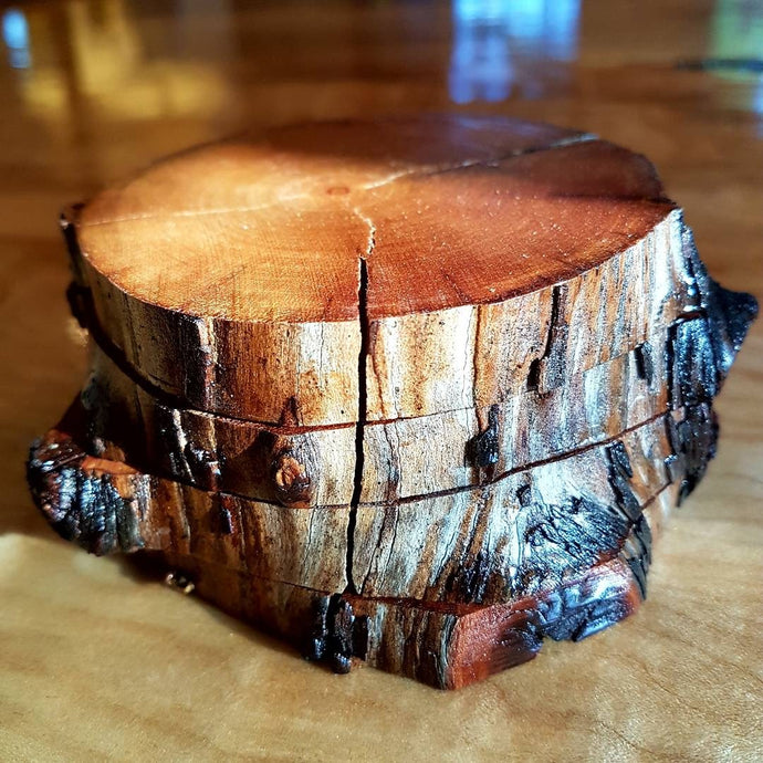 Reclaimed Arbutus Wood Coasters